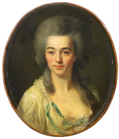 A Woman, ca. 1780, attributed to Marie-Victoire Lemoine (1754-1820)  Sotheby